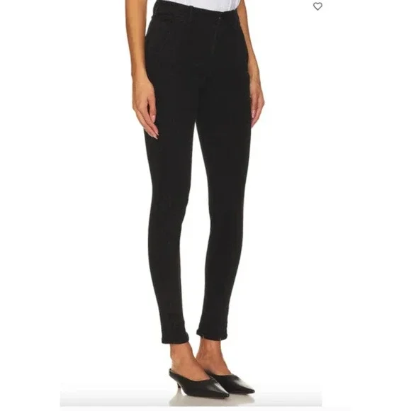 CITIZENS OF HUMANITY NWT Jayla Split Skinny in Plush Black // 26 - Picture 2 of 11